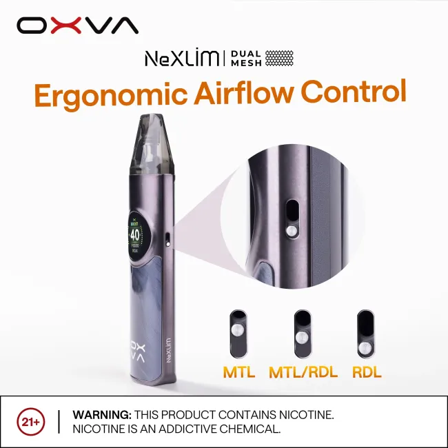 OXVA NeXlim Pod Kit - Ergonimin Airflow Control