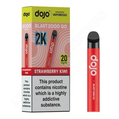 Blast 2000 Go Kit - Strawberry Kiwi 2x