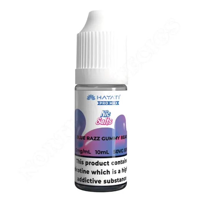 Blue Razz Gummy Bear Nic Salt by Hayati