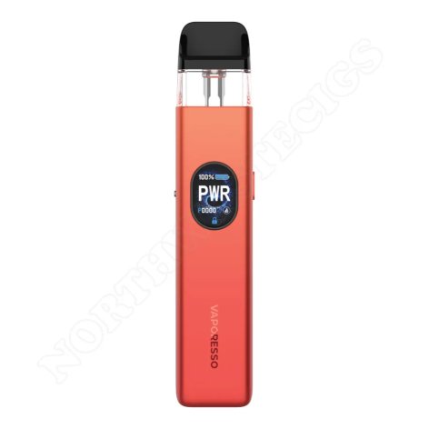Coral Red coloured Vaporesso Xros 5 Pod Kit 2x