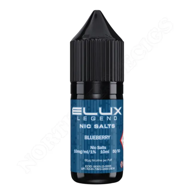 Blueberry Nic Salt by Elux Legend