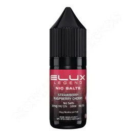 Strawberry Raspberry Cherry 10ML Elux Legend Nic Salt E-Liquid