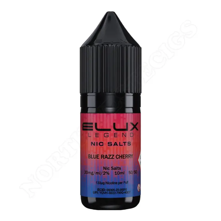 Blue Razz Cherry Nic Salt by Elux Legend