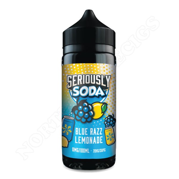 Seriously Soda Blue Razz Lemonade E-liquid Shortfill 2x