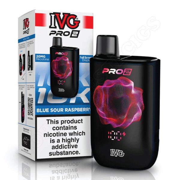IVG Pro 2 Blue Sour Raspberry Pod Kit 2x