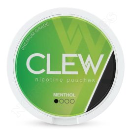 Menthol Nicotine Pouches by CLEW