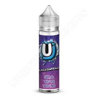 UJ Blackcurrant 50ml Shortfill e-liquid by Ultimate Juice