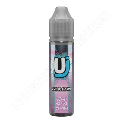 UJ Bubblegum 50ml Shortfill e-liquid by Ultimate Juice 2x