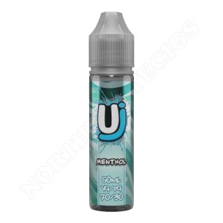UJ Menthol 50ml Shortfill e-liquid by Ultimate Juice