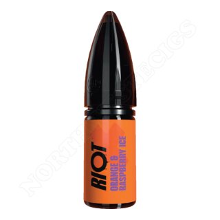 Orange & Raspberry Ice 10ml nic-saly by Riot
