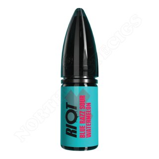 Blue Razz Sour Watermelon 10ml nic-salt by Riot