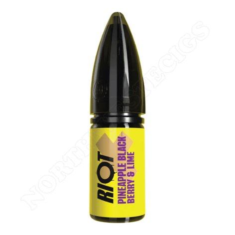 Pineapple Blackberry & Lime 10ml nic-salt by Riot 2x