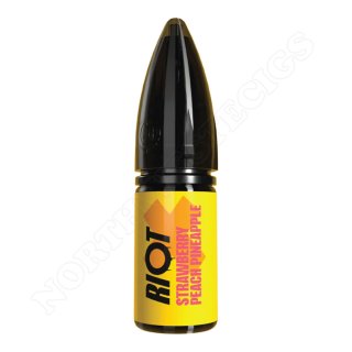 Strawberry, Peach & Pineapple 10ml nic-salt by Riot
