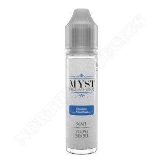 Double Menthol 50ml Shortfill e-liquid by MYST