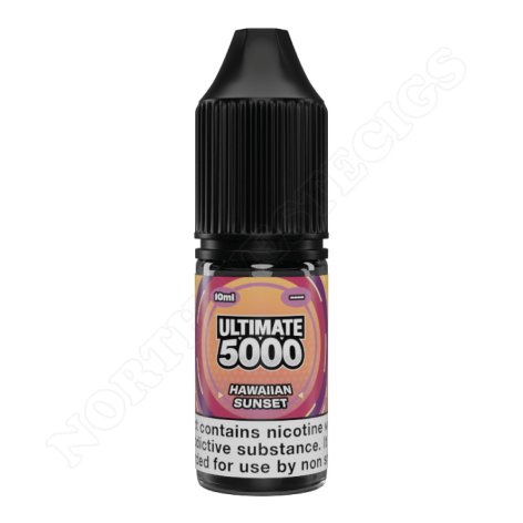 Hawaiian Sunset Ultimate 5000 Nic Salt e-liquid 2x