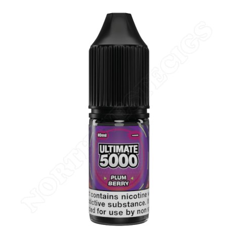 Plum Berry Ultimate 5000 Nic Salt e-liquid 2x