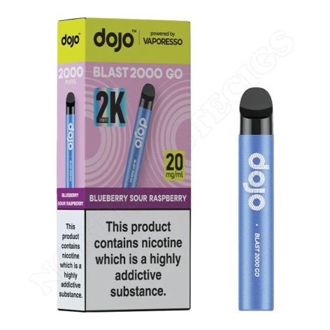 Blast 2000 Go Kit - Blueberry Sour Raspberry 2x