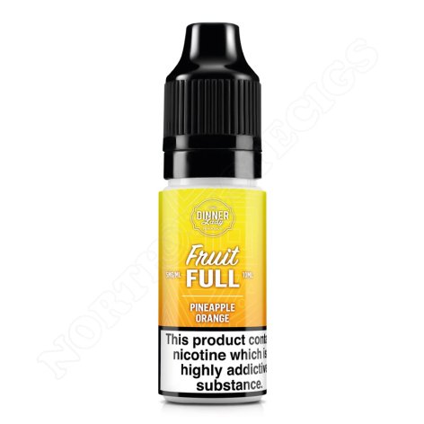Pineapple Orange Fruit Full Salt E-Liquid by Dinner Lady 2x