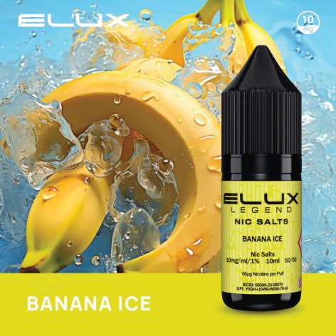 Banana Ice Nic Salt by Elux Legend 2x