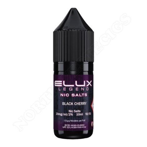 Blakc Cherry Nic Salt by Elux Legend 2x