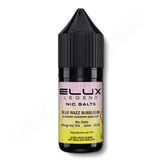 Blue Razz Bubblegum Nic Salt by Elux Legend