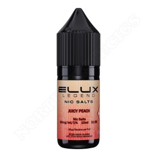 Juicy Peach Nic Salt by Elux Legend