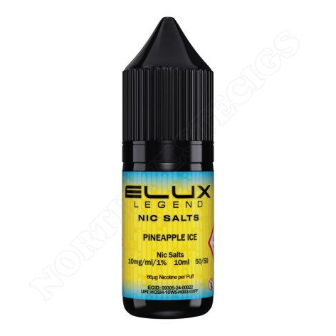 Pineapple Ice Nic Salt by Elux Legend 2x