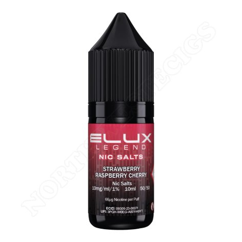 Strawberry Raspberry Cherry Nic Salt by Elux Legend 2x