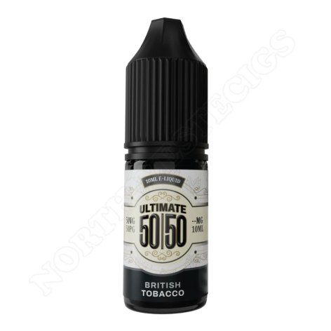 British Tobacco 50/50 by Ultimate Juice 2x