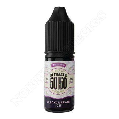 Blackcurrant Ice 50/50 by Ultimate Juice 2x
