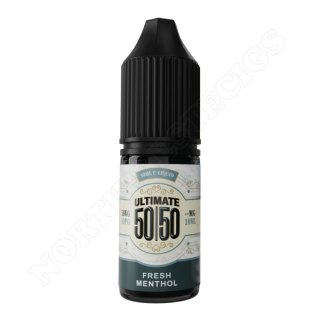 Fresh Menthol 10ml 50/50 e-liquid by Ultimate Juice