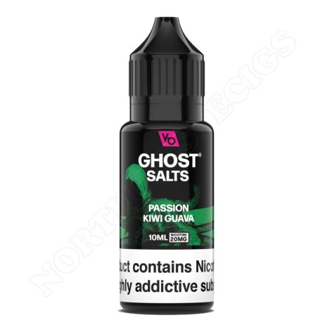 Passion Kiwi Guava 10ml Ghost Salt by Vape Bars 2x