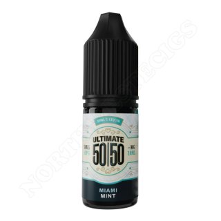 Miami Mint 10ml 50/50 e-liquid by Ultimate Juice