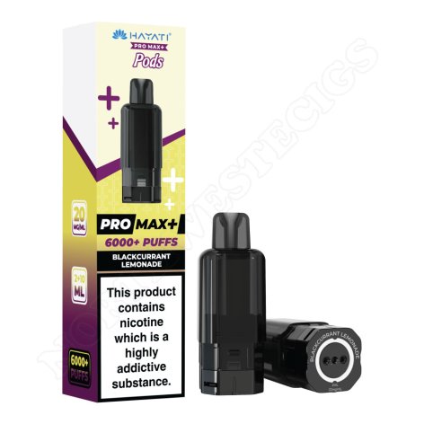 Blackcurrant Lemonade - Hayati Pro Max+ 6000 Replacement Pod 2x