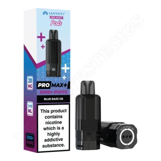 Blue Razz GB - Hayati Pro Max+ 6000 Replacement Pod