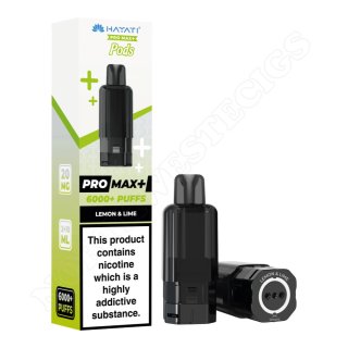 Lemon & Lime - Hayati Pro Max+ 6000 Replacement Pod