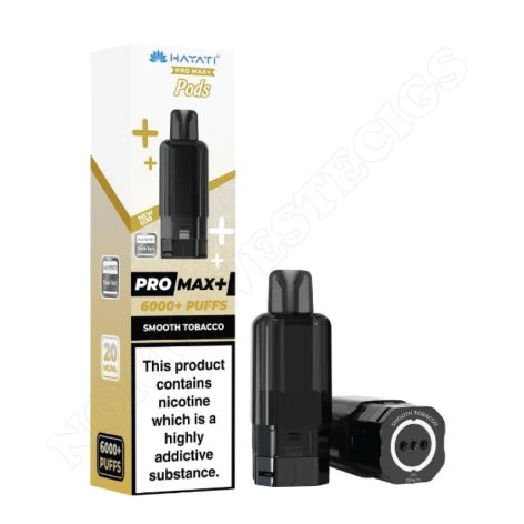 Smooth Tobacco - Hayati Pro Max+ 6000 Replacement Pod 2x