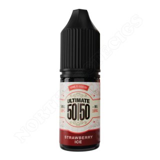 Strawberry Ice 10ml 50/50 e-liquid by Ultimate Juice