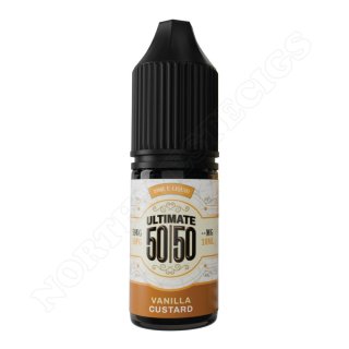 Vanilla Custard 10ml 50/50 e-liquid by Ultimate Juice