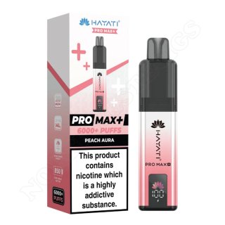 Peach Aura Hayati Pro Max+ 6000 Pod Kit