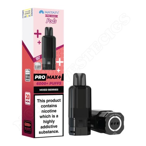 Mixed Berries - Hayati Pro Max+ 6000 Replacement Pod 2x