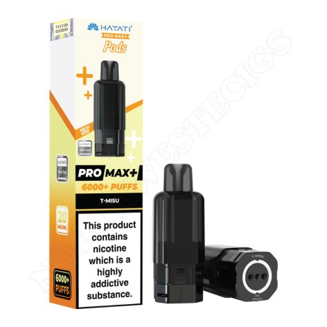 T-Misu - Hayati Pro Max+ 6000 Replacement Pod 2x