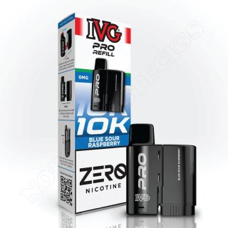 Blue Sour Raspberry IVG Pro Refill Pod 20mg